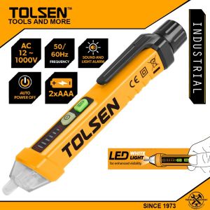 Tolsen Non-Contact AC Voltage Detector (AC 12-1000V) CE Approved 38110