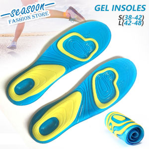 Orthotic Arch Support Sport Running Gel Insoles Insert Cushion for Men and Women Silica Gel Shoe Pad