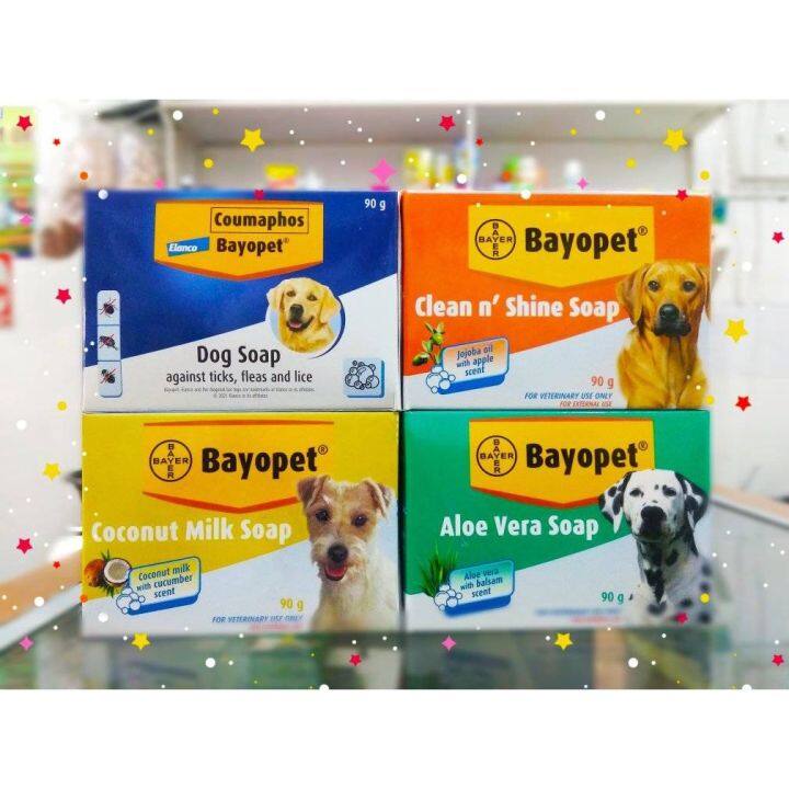 Bayopet Dog Soap Against Tick Fleas and Lice 90g Lazada PH