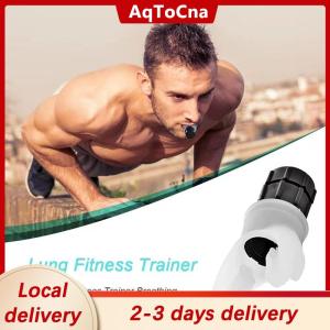 [COD] AqToCna Ship within 24 hours Breathing Trainer Lung Flexer Durable Fitness Exerciser Increases Lung Capacity Breath Adjustable Levels Respiratory Deep Breath