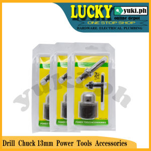 DRILL CHUCK THREADED WITH KEY & SDS ADAPTOR 13MM (HEAVY DUTY)