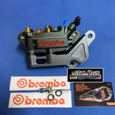 🇹🇭🔥 caliper Brembo 4piston untuk yamaha NVX Disk 260/270mm besar dari Standard 🔥🇹🇭