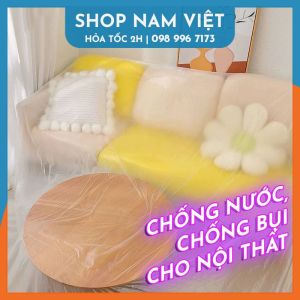 Màng PE Bọc Nội Thất Chống Bụi Chống Nước Khi Thi Công