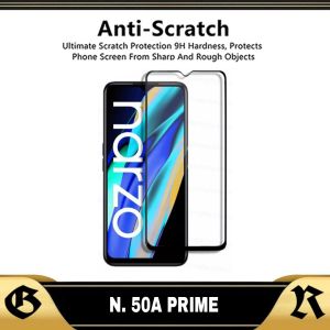 PROMO Tempered Glass Layar REALME NARZO 50A PRIME TG Layar Anti Gores Kaca Pelindung Layar Depan