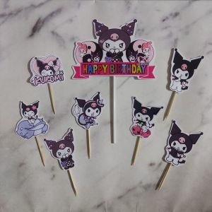 Topper KUROMI / Topper Kue Sanrio Kuromi
