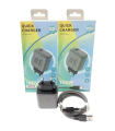 Charger Super VOOC Model 139 GAN 180W Quick Charger Batok + Kabel USB Fast Charging For Android. 
