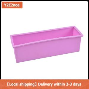 【Local shipping】 1200g Silicone Soap Mould Rectangular Toast Loaf Mold Handmade Form Soap Tool