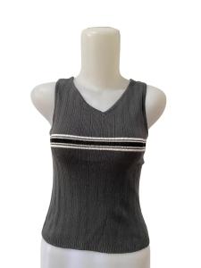 Tank Top Rajut Wanita // POLOS // MOTIF // Tanktop Wanita