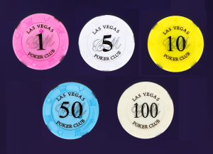 【SG Stock - 40mm】Mahjong PVC Chips Set / 100pcs / Come With 4 Rows Container / $300 $400 or $500 Base【Ship Out 24Hrs】