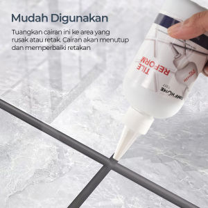TaffHOME Lem Keramik Multifungsi Celah Ubin Tile Gap Sealant 280ml - TG17 - Black
