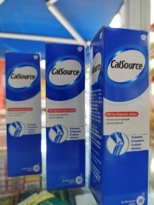 Viên sủi CalSource 500mg Gsk bổ sung calci phònng và điều.u triị thiếu calci (10 viên) Date 02/2027