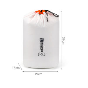 KKN 2L/6L/10LTravel Storage Bag Coated with Silicone Waterproof Travel Large Capacity Luggage Compartment Clothing Storage Drawstring Pocket