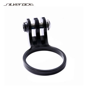 Cycling Alloy Bike Light Mount Headlight Holder for Flashlight Cateye Volt Headlight Gopro Camera Mount Bicycle Accessories