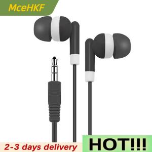 MceHKF 3.5mm Wired Headphones Sport Earbuds With Bass Stereo Earphones Headset Earphones For Phone Without Mic
