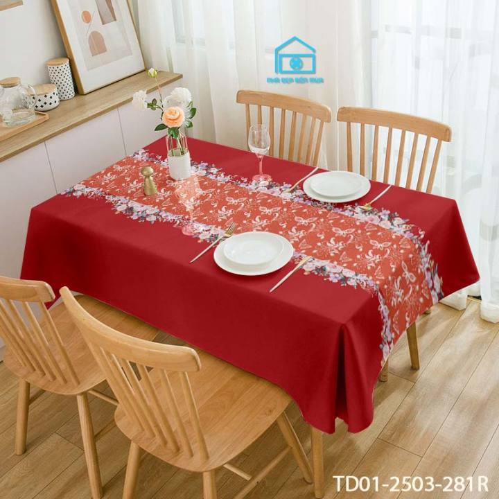 Khăn trải bàn vintage cao cấp, Khăn trải bàn phong cách Bắc Âu sang ...