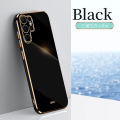 Samsung S25 Ultra 2025 Luxury Plating Straight Edge Casing For Samsung Galaxy S25 Ultra Plus FE S25 Ultra S25Plus Smasung S25Ultra 2025 Camera Protection Soft Silicone Shockproof Phone Case Protect Back Cover. 