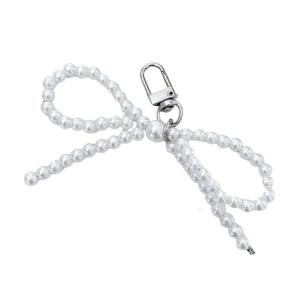 Stylish Bowknot Bag Charm Unique Keyring Fashionable Bag Accessories Bowknot Bag Pendant Gift for Fashionable Individual