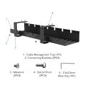 FlexiSpot WT2 Cable Management Tray with Cooling Design Fire Proof. 