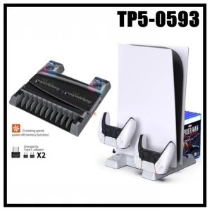 DOBE TP5-0593 Fast Charging Multi Functional Cooling Stand with Cooling Fan For P-5