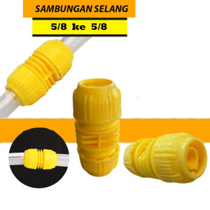 Ideku Konektor Selang Sambungan Selang Air Adapter Selang Air - Quick Release Ukuran 1/2Inch 5/8Inch 3/4Inch 1Inch Penyambung Selang Air Beda Ukuran