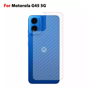 Garskin Motorola Moto G45 5G Skin Carbon Anti Gores Pelindung Jamur Body Belakang Handphone - FORMASI ACC