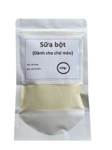 Sữa bột chó mèo Orgo 100gr Zip sữa dinh dưỡng thú cưng