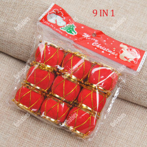 Xmas Ornament.Christmas tree decorations drumred Colorful drum decor
