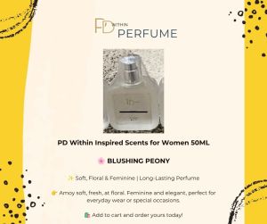 PD Within Inspired Scents for Women 50ML Blushing Peony
