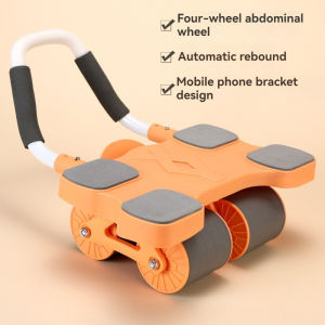 [24H Malaysia ship]Abdominal Trainer Elbow Multi-functional abs Roller abdominal Support Rebound Training Exerciser Home Fitness Exercise Equipment