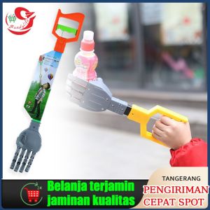 56cm Mainan Tangan Robot Bahan Plastik untuk Anak Plastic Robot Claw Hand Grabber Grabbing Stick Kid Boy Toy Hand Wrist Strengthen DIY Robot Grab