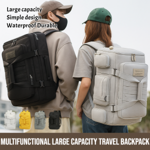 Hiking Travel Backpack Travel Backpack Fashion Travel Waterproof Backpack Travel Duffel Bag Large Capacity Travel Backpacks Camping Bag Mens and Womens Dual Shoulder Bags旅行背包旅行袋