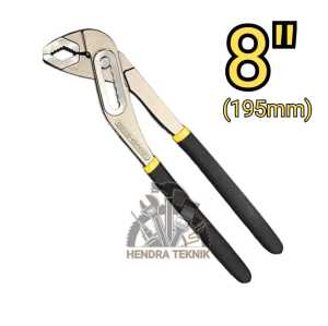 TANG PIPA 8" WATERPUMP PLIER 8 inch TANG BURUNG 19cm TANG JEPIT PIPA TANG POMPA AIR 195mm