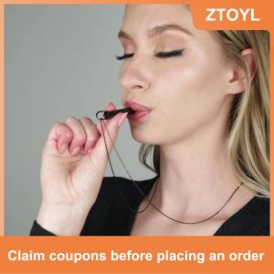 【ZTOYL】 Aerosolry Breathlace Anti Vaping Necklace Breathlace Stress Anxiety Necklace Natural Calming Relief Chain Breathlace Necklace