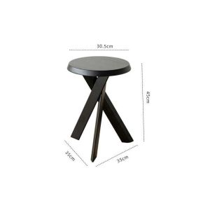 xpkQ Retro Wooden Nordic Coffee Tables Simple Round Living Room Bedside Tables Small Size Aesthetic Luxury Creative Home Decorations B8T9H