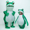 Frog Inflatable Costume Kid Adult Boy Men Cosplay Suit Blow Up Halloween Carnival Party Antroxu Comic Animal Cute Green Tadpole. 