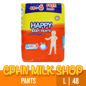 Happy Pants Baby Diapers Large 48