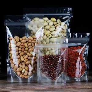 Plastik Standing Pouch Klip 16x32 - 20x29 - 16x24 - 14x22 - 12x20 - 10x17 - 9x15 50Pcs Seal Zip