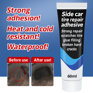 Car Tire Repair Glue Black Super Glue Rubber Tire Repair Glue For Car Tire Tyre Cracks Repair Fast Dry