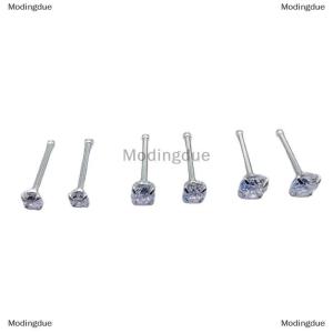 [COD] Modingdue 1Pcs Titanium Steel Zircon Stud Earrings For Women Girls Party New Fine Jewelry Gift