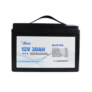 Anern 12V 50AH LiFePO4 Battery 12.8V 30Ah Lithium Battery with BMS 4000+ Cycle Original Rechargeable Solar Battery For Outdoor Camping Hiking 12V 100aH 200aH 300aH