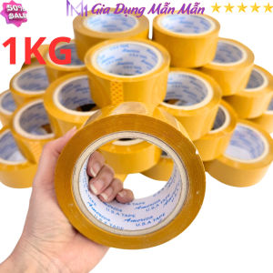 SKU128 - Băng keo đục thanh lý rộng 4.5cm bán theo 1kg dùng dán thùng hàng hoá