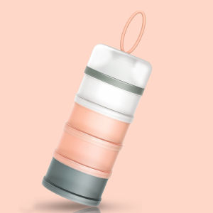 4-layer infant formula milk powder box portable baby milk powder packaging box milk powder storage