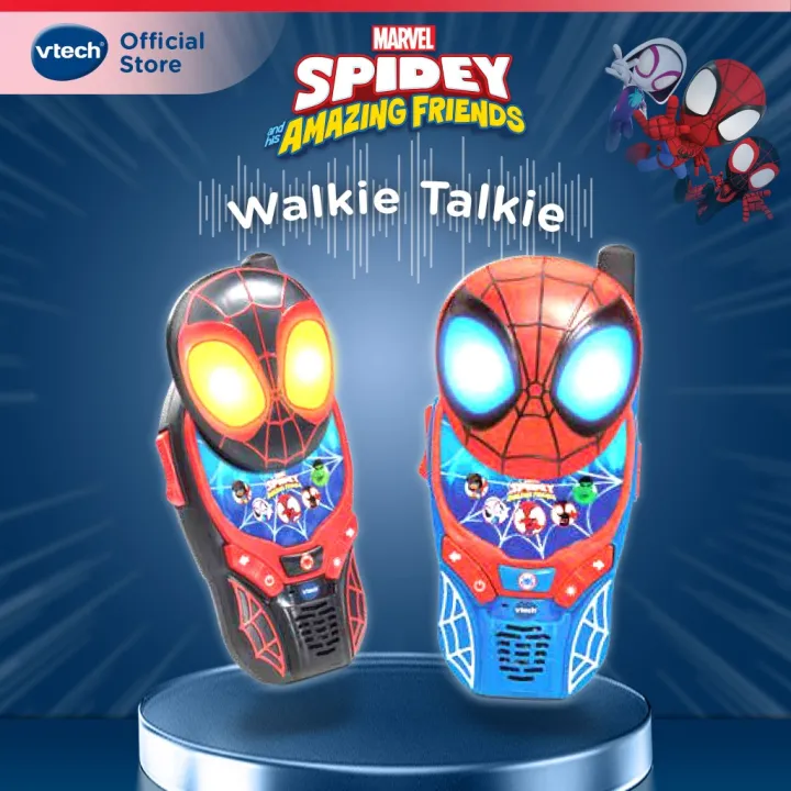 [VTech Spidey and His Amazing Friends: Spidey-Sense Walkie-Talkies ] 80-584703
