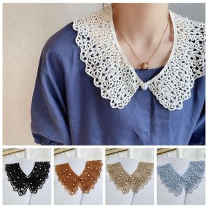 NEEUJ ปกเสื้อตุ๊กตา ปกปลอมลูกไม้ ชุดเดรสไหล่ตกแต่ง ไข่มูก ปกเสื้อตกแต่ง ประณีตประณีตประณีต อุปกรณ์เสริมผ้า ที่คลูมาลูก ผู้หญิง/เด็ก ประเภท: ชุดเดรส, ราคา: ฿ 750.00