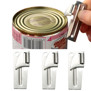 Bottle Opener Adjustable Can Opener Stainless Steel Non-slip Manual Jar Bottle Opener Strong Cap Twister Kitchen Gadgets