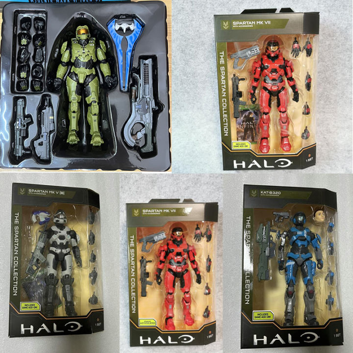 Halo Jazwares Master Chief Infinite Mjolnir MK VI Spartan MK VII 