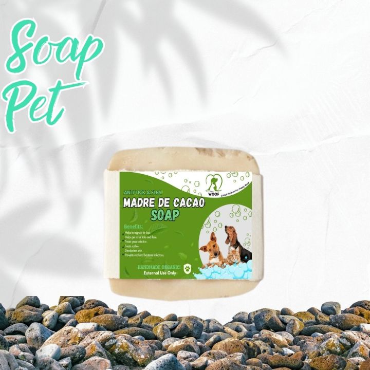Woof Spa Madre De Cacao Soap With Guava Soap For Wounds
