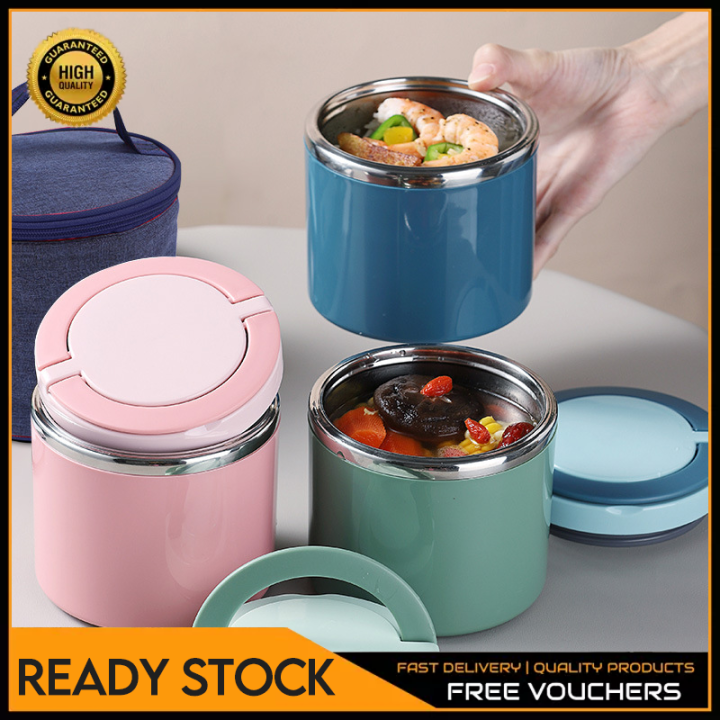 Soup Thermos Food Jar Insulated Lunch Container Bento Box for Cold Hot Food  Food Flask Stainless Steel Lunch Box With Handle