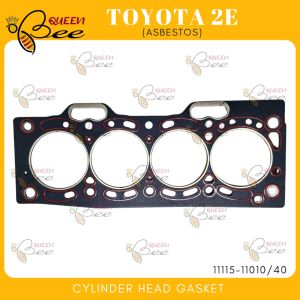 QUEENBEE Toyota Corolla 2E 1.3L Cylinder Head Gasket 11115-11010/40 11115-11040/60 Asbestos type Solar brand