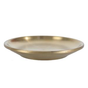 Large Capacity Dogs Bowl Flat Stainless Steel Bowl Cats Feeding Antiskid Bowl for Small Media Large Dogs